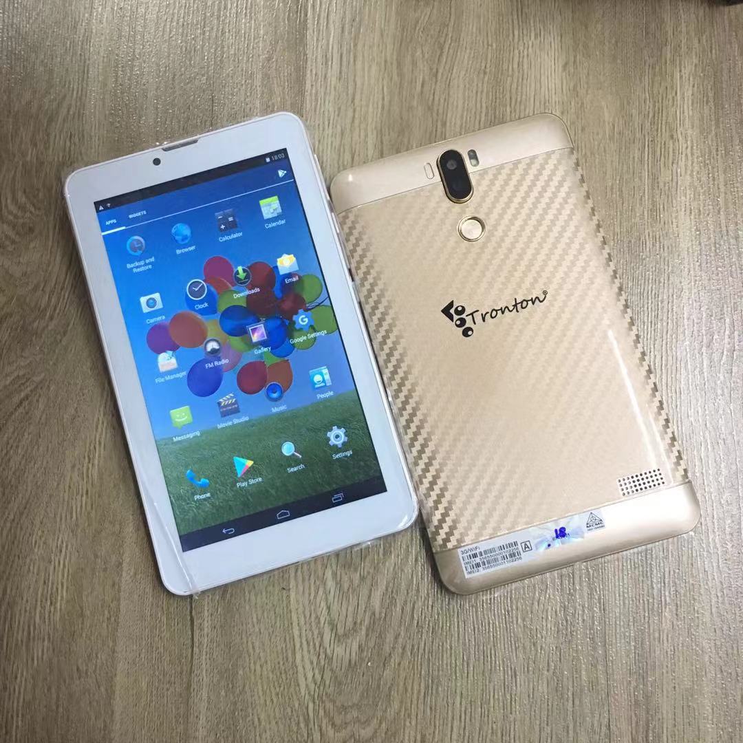 (GOLD)TRONTON P1a 7''inch DUAL-SIM 3G CALL TAB TABLET 95% NEW